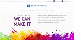 Desktop Screenshot of brantinstore.com